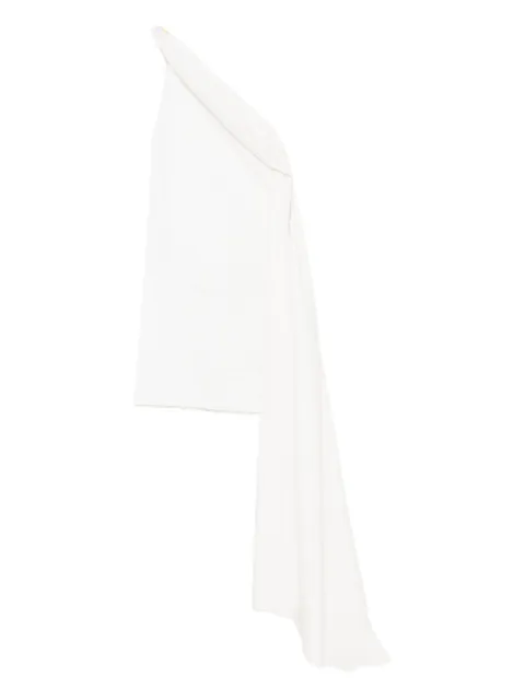 Carol Christian Poell asymmetric dress White DF0970SELALEDGE1