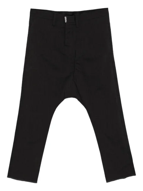 Carol Christian Poell Dead End Fly drop-crotch trousers Grey PM2662BRUCH9