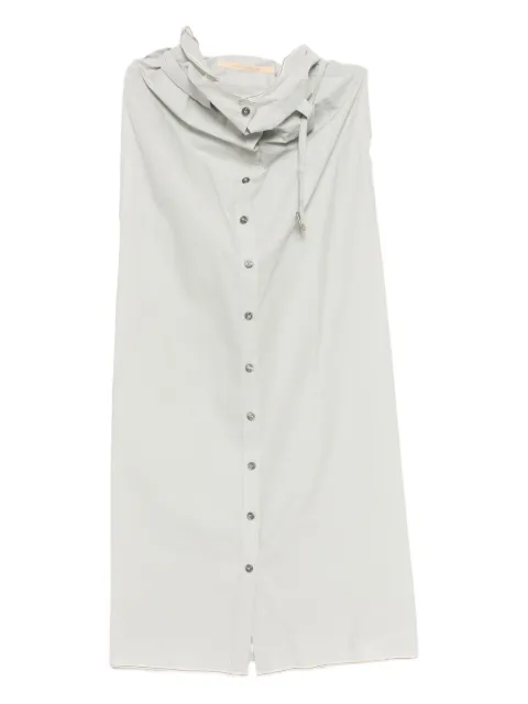 Carol Christian Poell Self Edge shirt Grey CF0964SELALEDGE3