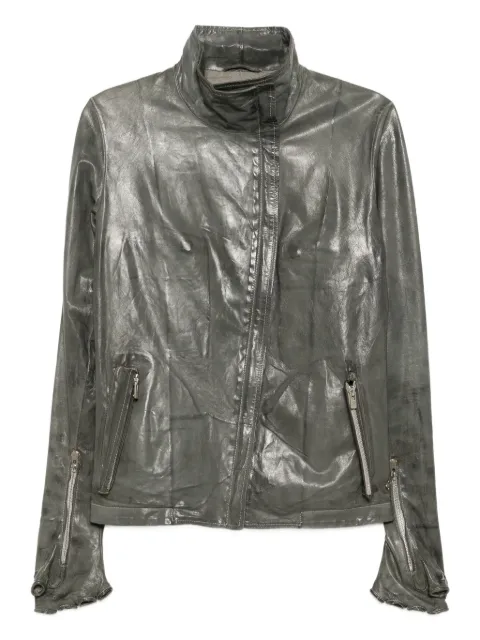 Carol Christian Poell Prosthetic leather jacket Grey LF0899GOPROOLSPTC19