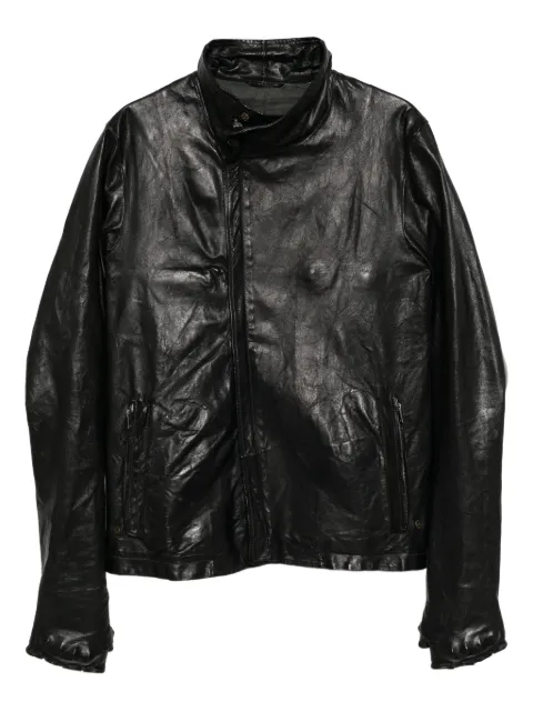Carol Christian Poell Arthrosic leather jacket Black LM2599GPROOLSPTC010