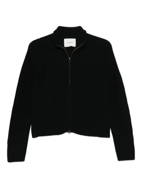 Lisa Yang Sadie zip cardigan Black 2025304