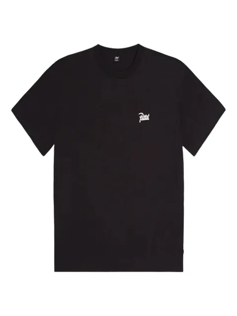 PATTA loho-print T-shirt Black POCAW2510002900082001