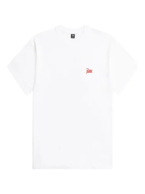 PATTA logo-print T-shirt White POCAW2510002900082002