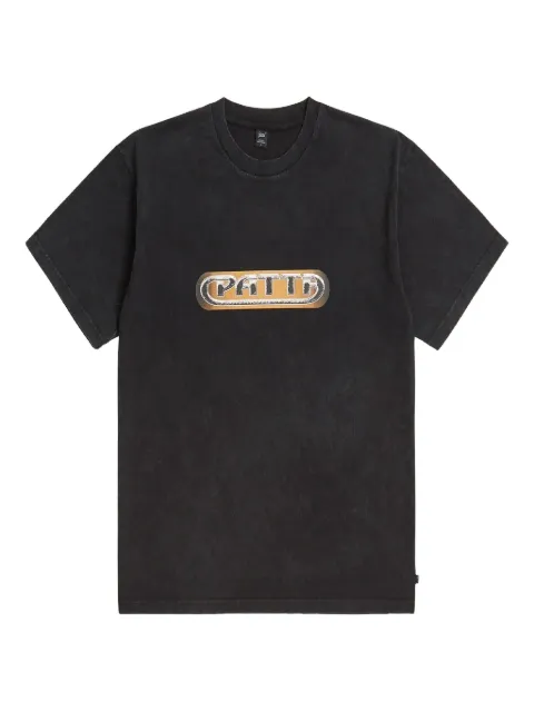 PATTA logo-print T-shirt Black POCAW2510002940013001
