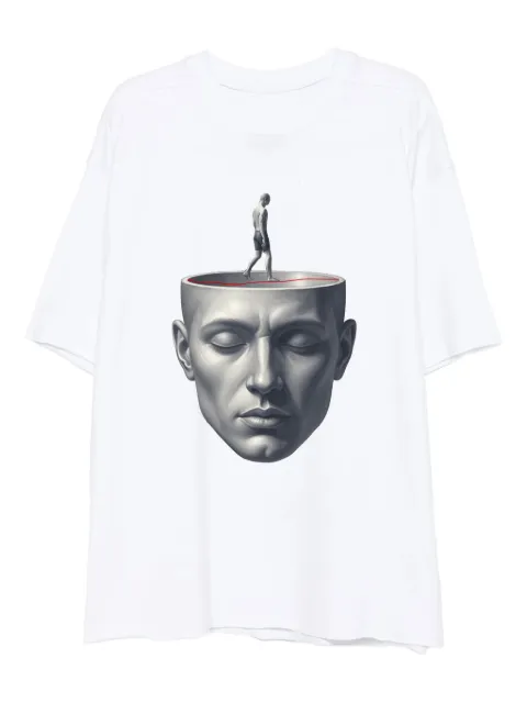 HAMZA Serenity graphic T-shirt White SERENITYTSHIRT