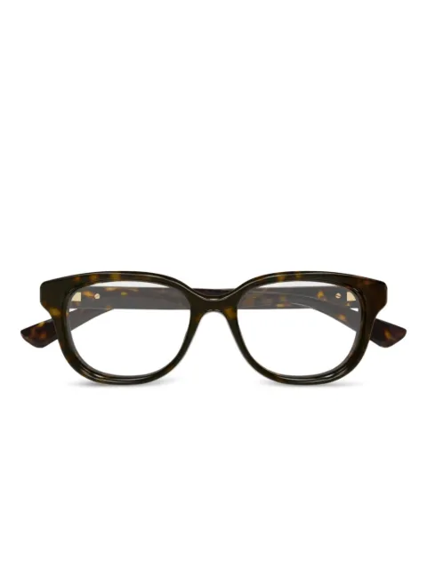 Gucci Eyewear round-frame glasses Brown GG1978O006
