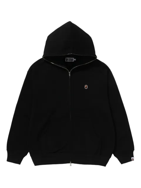 A BATHING APE® zip-up hoodie Black 001ZPL801311M