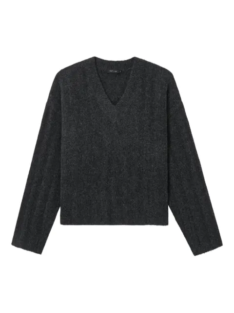 tout a coup V-neck sweater Grey S316AW5