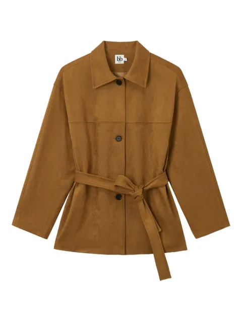 b+ab belted jacket Brown 5F141AS