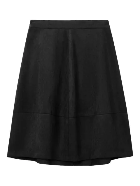 b+ab panelled pocket midi skirt Black 5F145AS