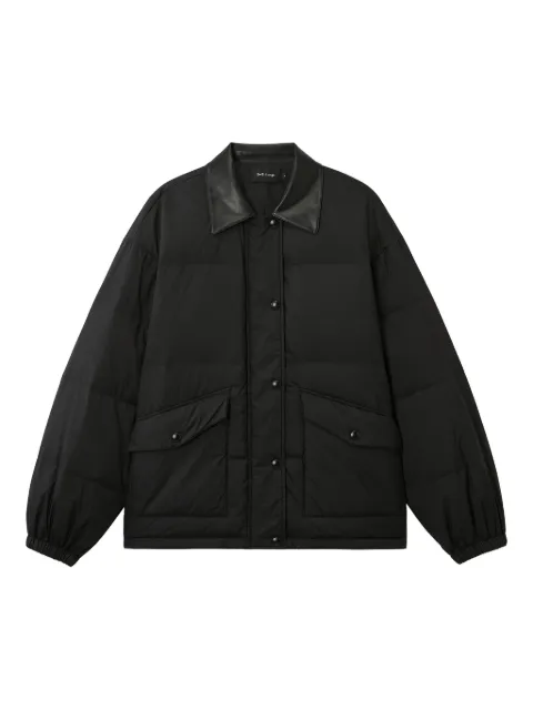 tout a coup padded collar jacket Black S103AF5