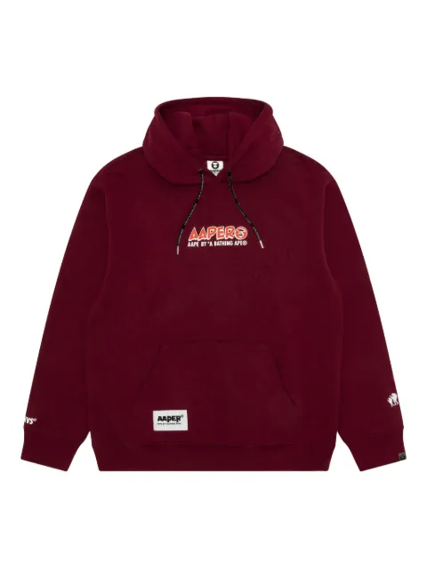 AAPE BY *A BATHING APE® cartoon-graphic hoodie Red ASWC371XXP