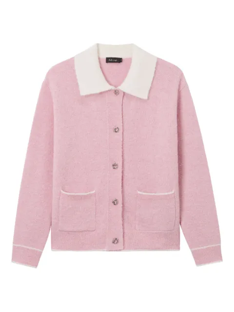 tout a coup collared pocket cardigan Pink S319AW5
