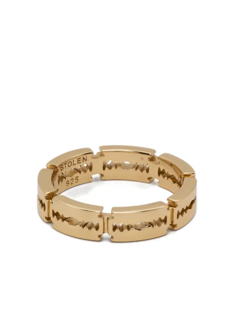 Stolen Girlfriends Club razor eternity ring Gold JWL2357518YGP