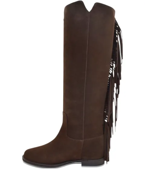 Via Roma 15 Via Roma suede boots Brown 4420PSYKE