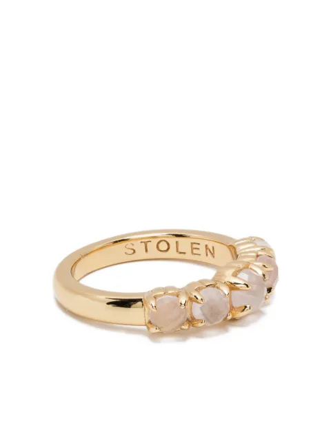 Stolen Girlfriends Club Halo Cluster ring Gold JWL19182R18YGP