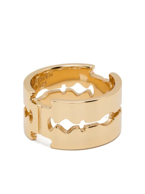 Stolen Girlfriends Club double blade ring Gold JWL2363118YGP