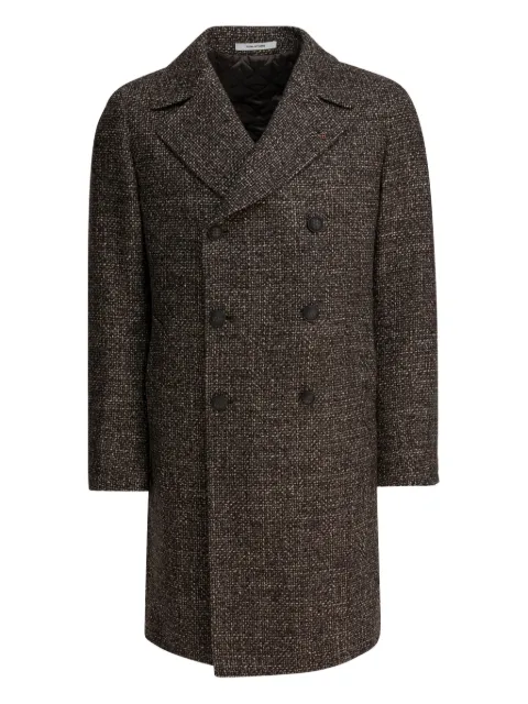 Tagliatore double-breasted coat Brown ARDENTRA340327E