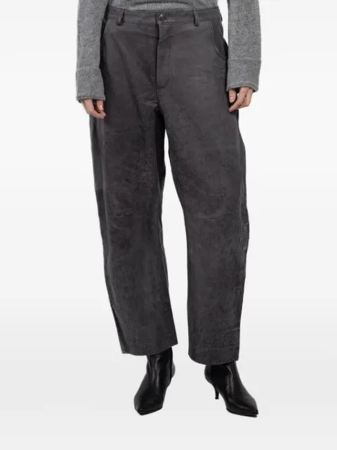 Giorgio Brato Vasp patch pocket trousers Grey GD26F25068VBRUSHSPBLACKTAR
