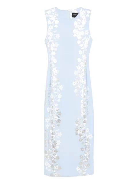 Cynthia Rowley floral-print midi dress Blue 25F1DR02PL