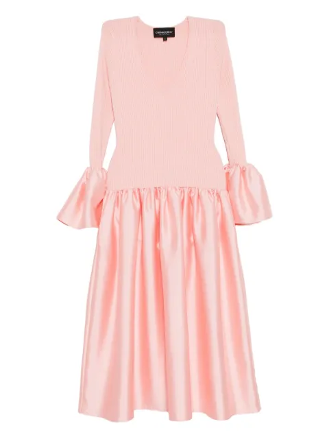 Cynthia Rowley flared-sleeves dress Pink 25F1DR06SK