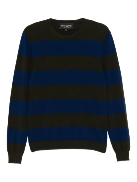 Cynthia Rowley Lucky striped top Green 25F1TP12KN