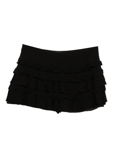 Cynthia Rowley Bella mini skirt Black 25F1SK01PL