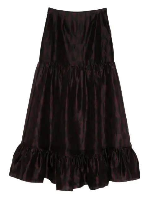 Cynthia Rowley Eugenia skirt Black 25F1SK03SK