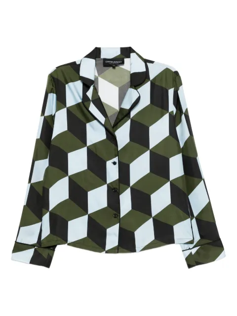 Cynthia Rowley The Illusion shirt Blue 25F1TP16SK