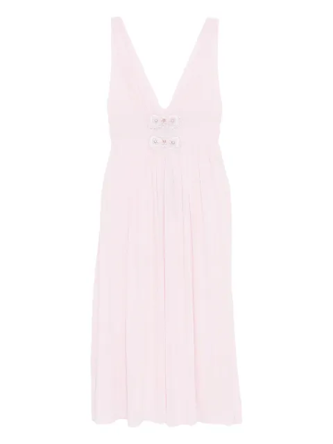 Cynthia Rowley Amelie midi dress Pink 25F1DR04SK