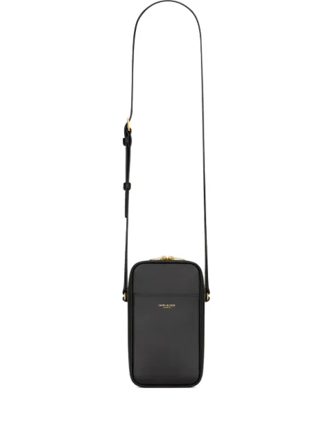 Saint Laurent nano logo-detail messenger bag Black 8413002R20W1000