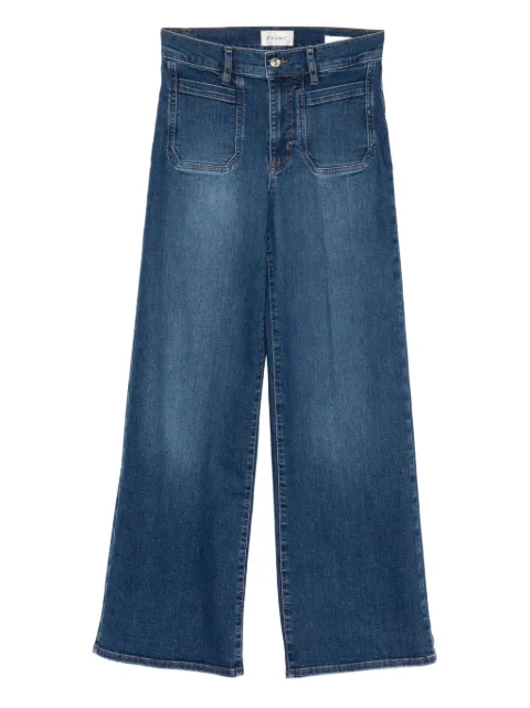 FRAME button-fastening jeans Blue LSPIP814