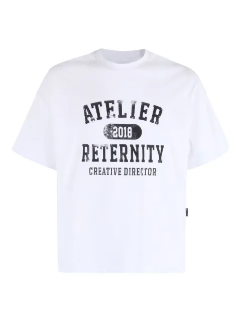 RETERNITY graphic-print T-shirt White 1001251040097
