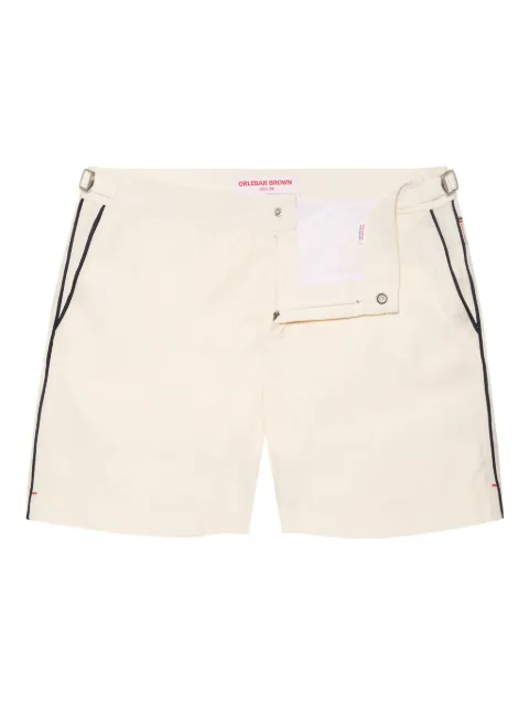 Orlebar Brown Bulldog side-pockets swim shorts Neutrals 281532