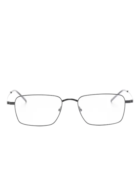 Saint Laurent Eyewear rectangle frame SL844 glasses Black SL844004