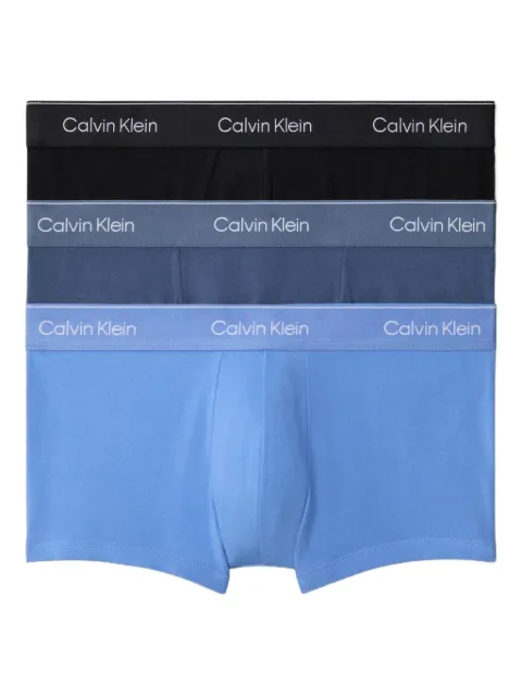 Calvin Klein Underwear logo-waistband boxers (pack of three) Black LV00NB4389W8O