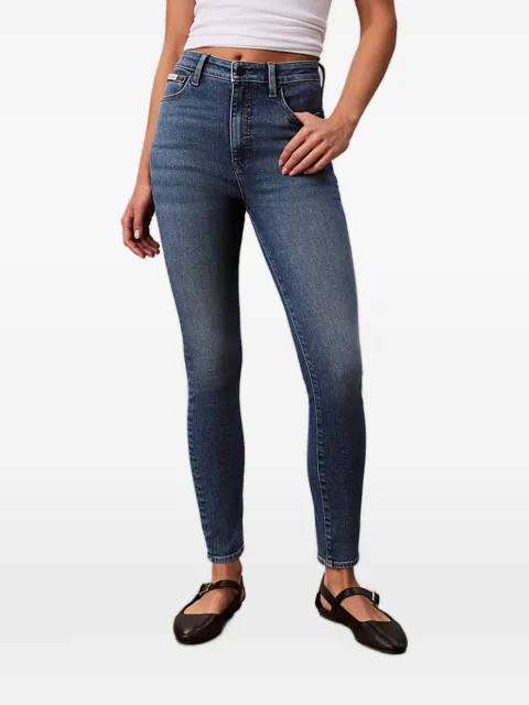 Calvin Klein Jeans high rise skinny jeans Blue LV047D756G34Q
