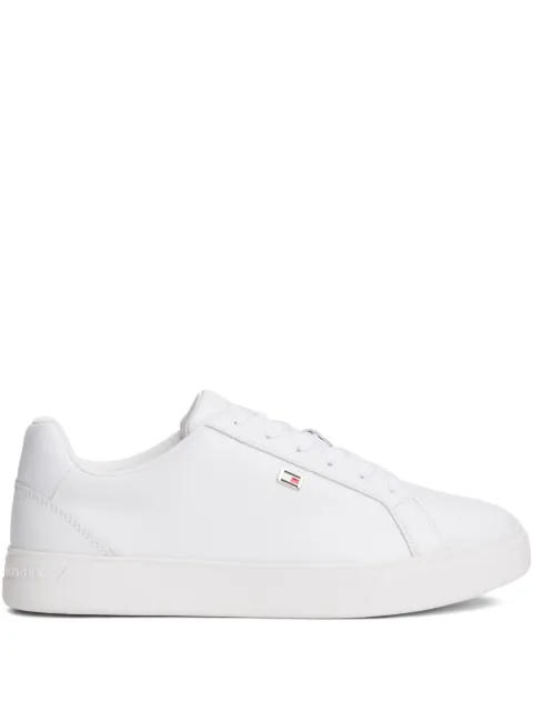 Tommy Hilfiger logo-plaque sneakers White FW0FW09074YBS