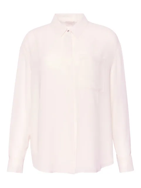 Calvin Klein roll-tab long-sleeves shirt Neutrals LV044B902G67U