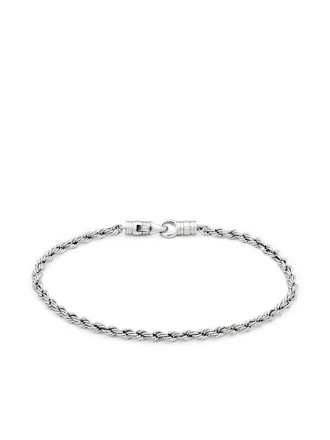 Tom Wood Rope bracelet Silver 101563