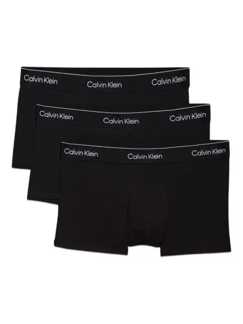 Calvin Klein Underwear logo-waistband boxers (pack of three) Black LV00NB4389