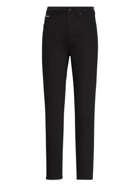 Calvin Klein Jeans logo-detail jeans Black LV047D740GJW4