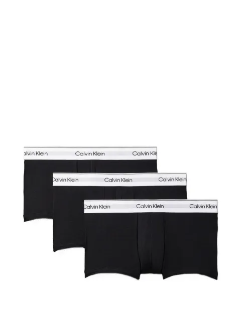 Calvin Klein Underwear logo-waistband boxers set (set of three) Black LV00NB4389UB1