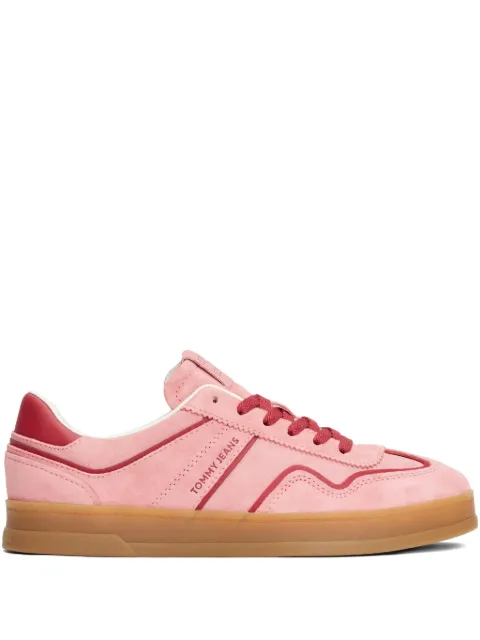 Tommy Jeans Greenwich panelled sneakers Pink EN0EN02806