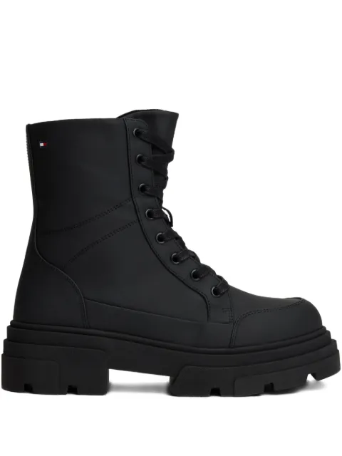 Tommy Hilfiger lace-up mid ankle boots Black FW0FW09161