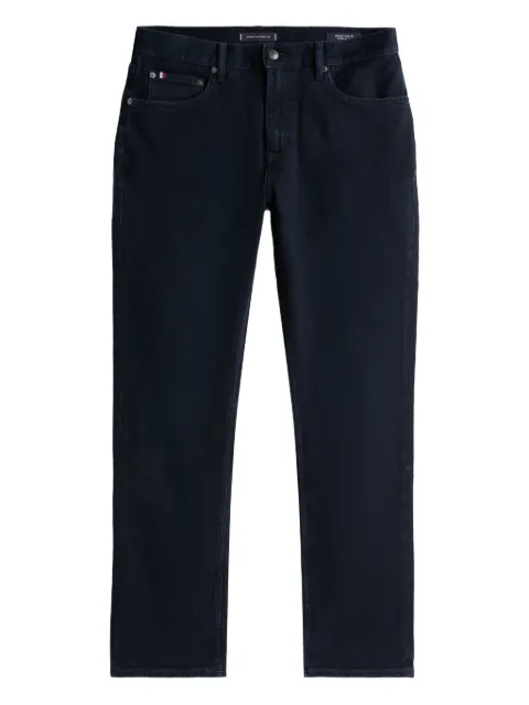 Tommy Hilfiger logo-patch jeans Blue MW0MW390391CW