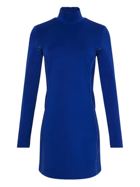 Calvin Klein Jeans long-sleeve high-neck mini dress Blue LV044D222GC65