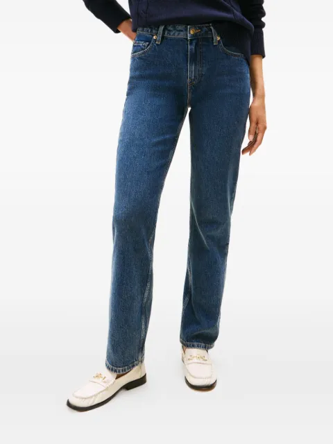 Tommy Hilfiger five-pockets straight-leg jeans Blue WW0WW45672
