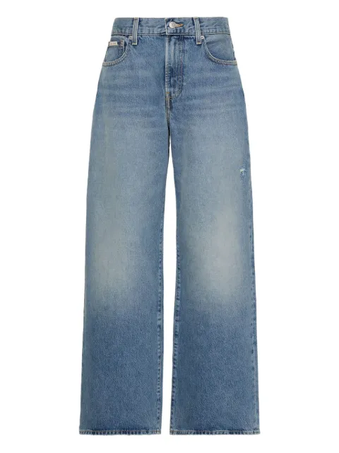 Calvin Klein Jeans logo-patch jeans Blue LV147B953GYCD